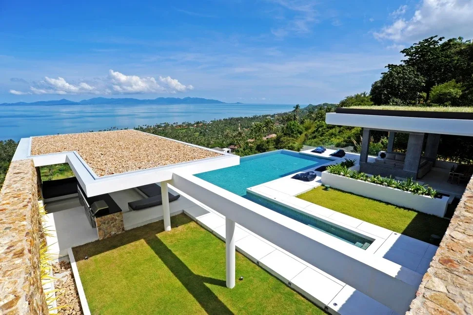 Blue View — ครัวที่เปิดรับเส้นขอบฟ้า